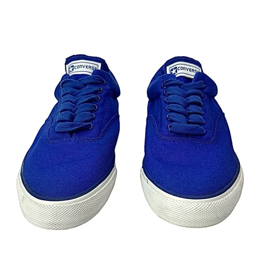 Converse Men’s Royal Blue Canvas Sneakers Size 12 M Classic Lace-Up Casual Shoes - Picture 5 of 11